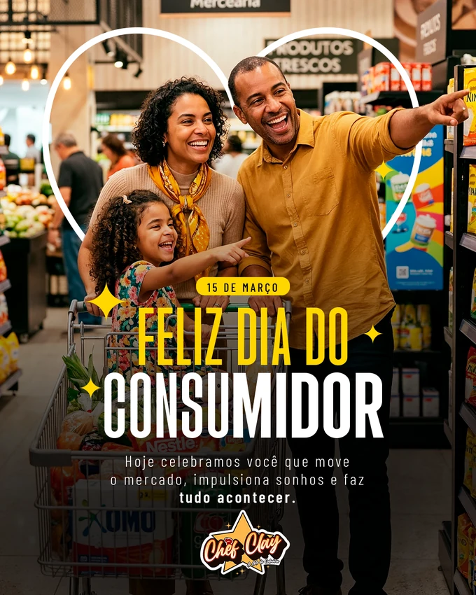 Chef Clay — Dia do Consumidor